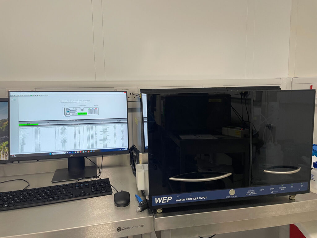 Characterization Sheffield WEP-ECV-1